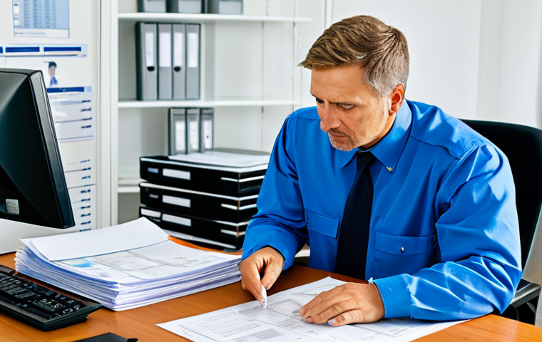 항공화물 실기 시험 준비 가이드 - Air Cargo Documentation Expert**

"A logistics professional meticulously reviewing air cargo documen...