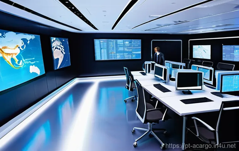 항공화물 학습에 유용한 교재 - **Prompt 1: Dynamic Air Cargo Loading Operation**
    "A bustling, highly organized scene at a moder...