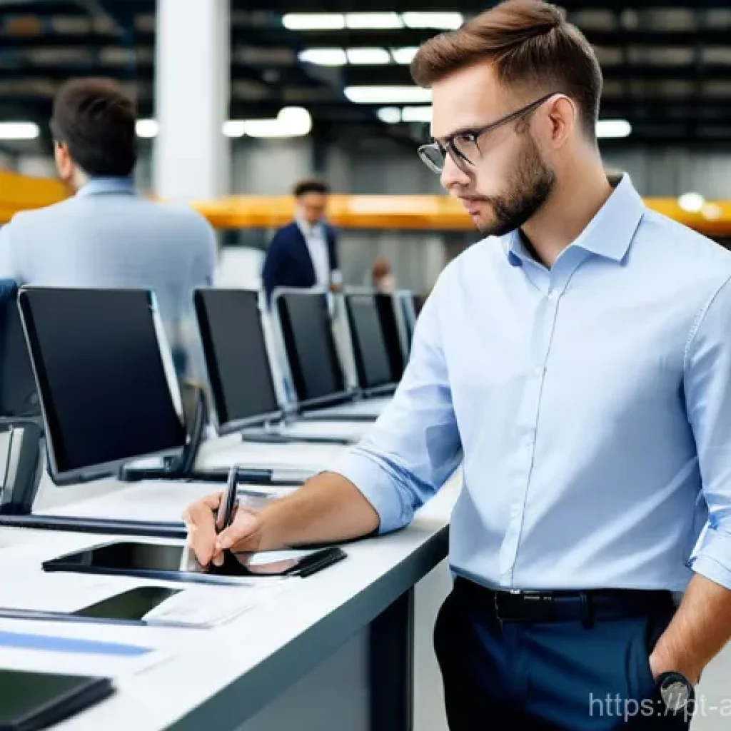 항공화물 실무 인터뷰 준비 가이드 - **Prompt 1: The Focused Logistics Professional in a Practical Interview**
    "A young, diverse prof...