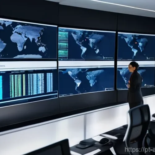 항공화물 업무에 필요한 소프트 스킬 - **Prompt:** A diverse team of logistics professionals (men and women of various ethnicities) in a hi...